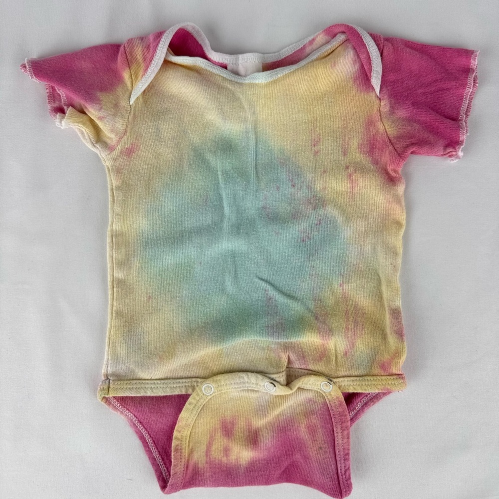 Vintage Dundee Tie Dye Baby 100% Cotton One Piece - Picture 2 of 6